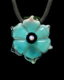 Button Flower Pendants