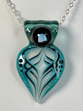 Blue Petal Pendant