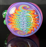 Pink Pinstriped Spoon