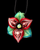 Trillium Flower Pendants