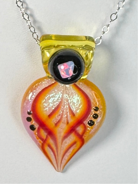 Yellow Petal Pendant