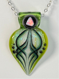 Green Petal Pendant