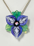 Trillium Flower Pendant
