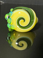 Green Spiral Spoon