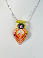 Yellow Petal Pendant