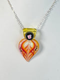 Yellow Petal Pendant