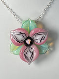 Trillium Flower Pendant