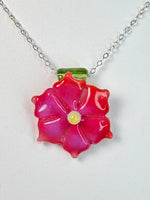 Poppy Orange Button Flower