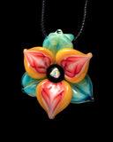 Trillium Flower Pendants