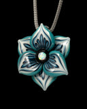 Blue Flower Pendant