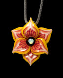 Yellow Gold Flower Pendant