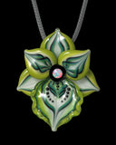 Green Orchid Necklace
