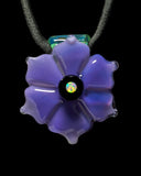 Button Flower Pendants