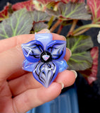 Purple Pinstripe Flower